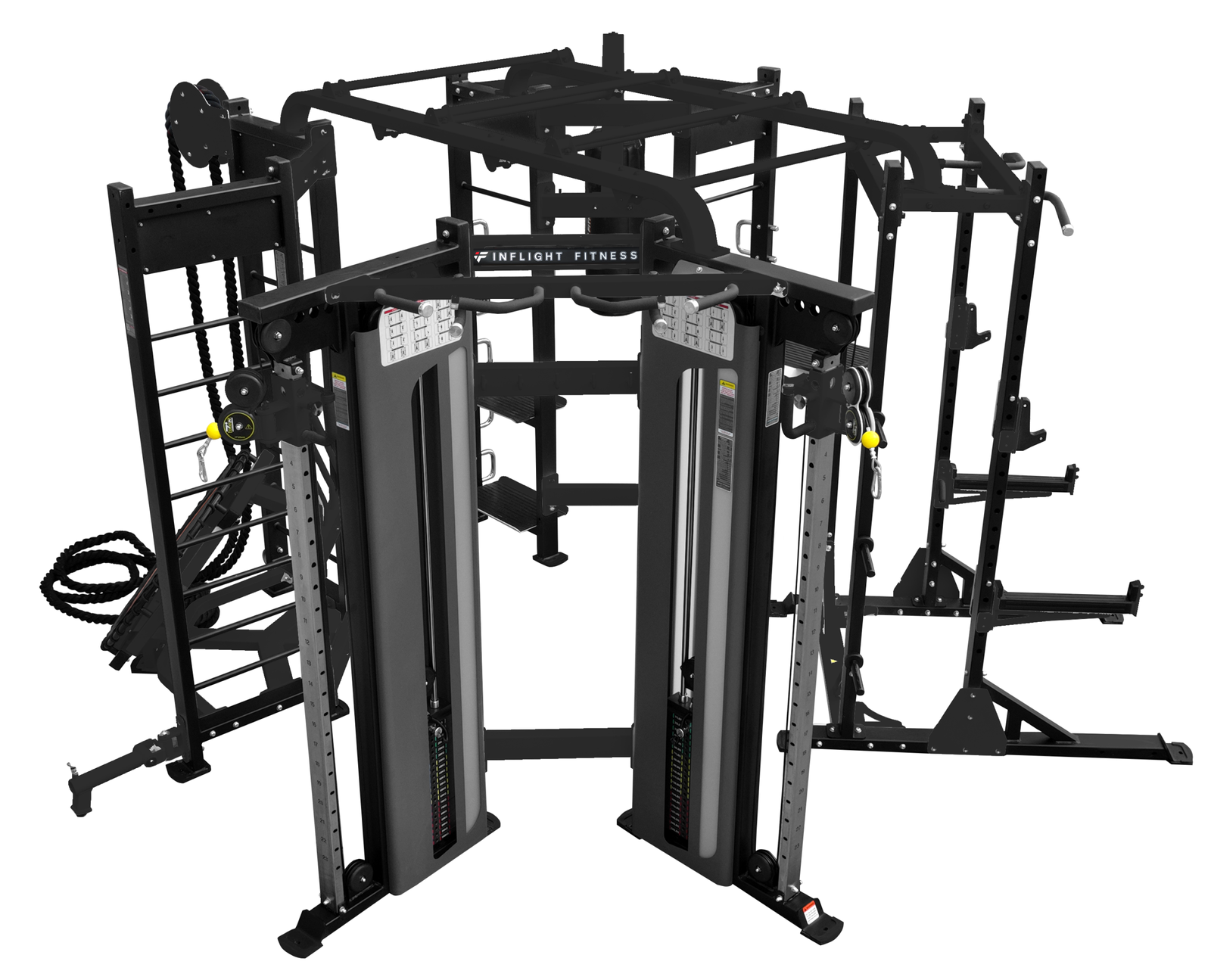 SHAPE-O: The All-in-One Training Hub for Peak Performance-Four-Station